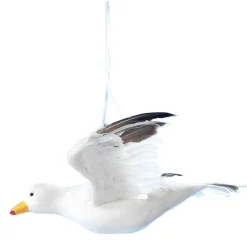 Decoración De Animales|Decoración De Verano>DecoWoerner Gaviota Decorativa Volando, Anchura 43 Cm blanco