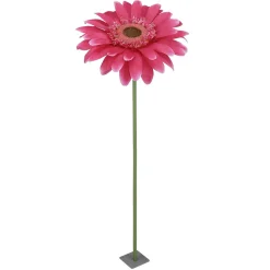 Decoración De Primavera|Flores Artificiales>DecoWoerner Gerbera Gigante Artificial 120 Cm rosa