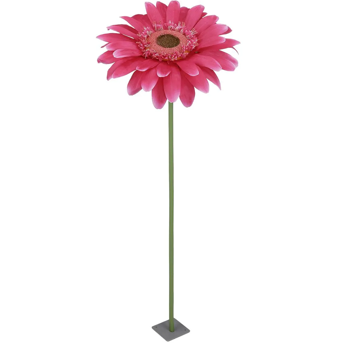 Decoración De Primavera|Flores Artificiales>DecoWoerner Gerbera Gigante Artificial 120 Cm rosa
