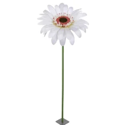 Decoración De Primavera|Flores Artificiales>DecoWoerner Gerbera Gigante Artificial 120 Cm blanco