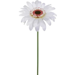 Decoración De Primavera|Flores Artificiales>DecoWoerner Gerbera Gigante Artificial 120 Cm blanco