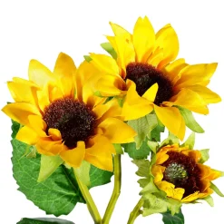 Decoración De Otoño|Flores Artificiales>DecoWoerner Girasol Artificial Deco 37 Cm amarillo