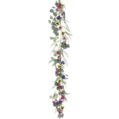 Guirnaldas Y Vides>DecoWoerner Guirnalda Artificial De Flores Enredadera Colorida 155 Cm multicolor