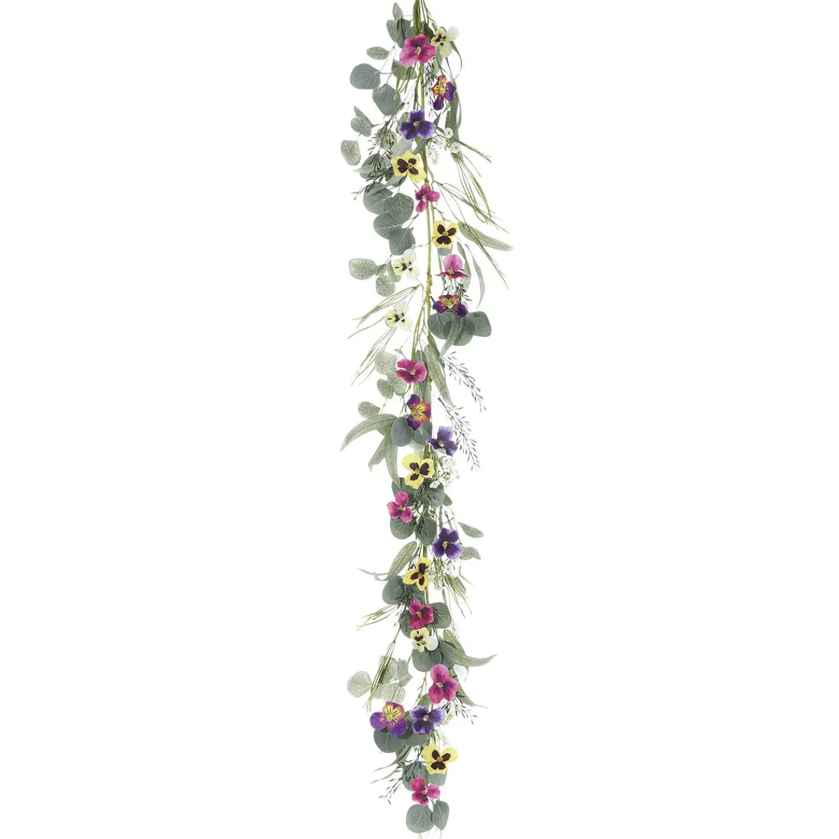 Guirnaldas Y Vides>DecoWoerner Guirnalda Artificial De Flores Enredadera Colorida 155 Cm multicolor