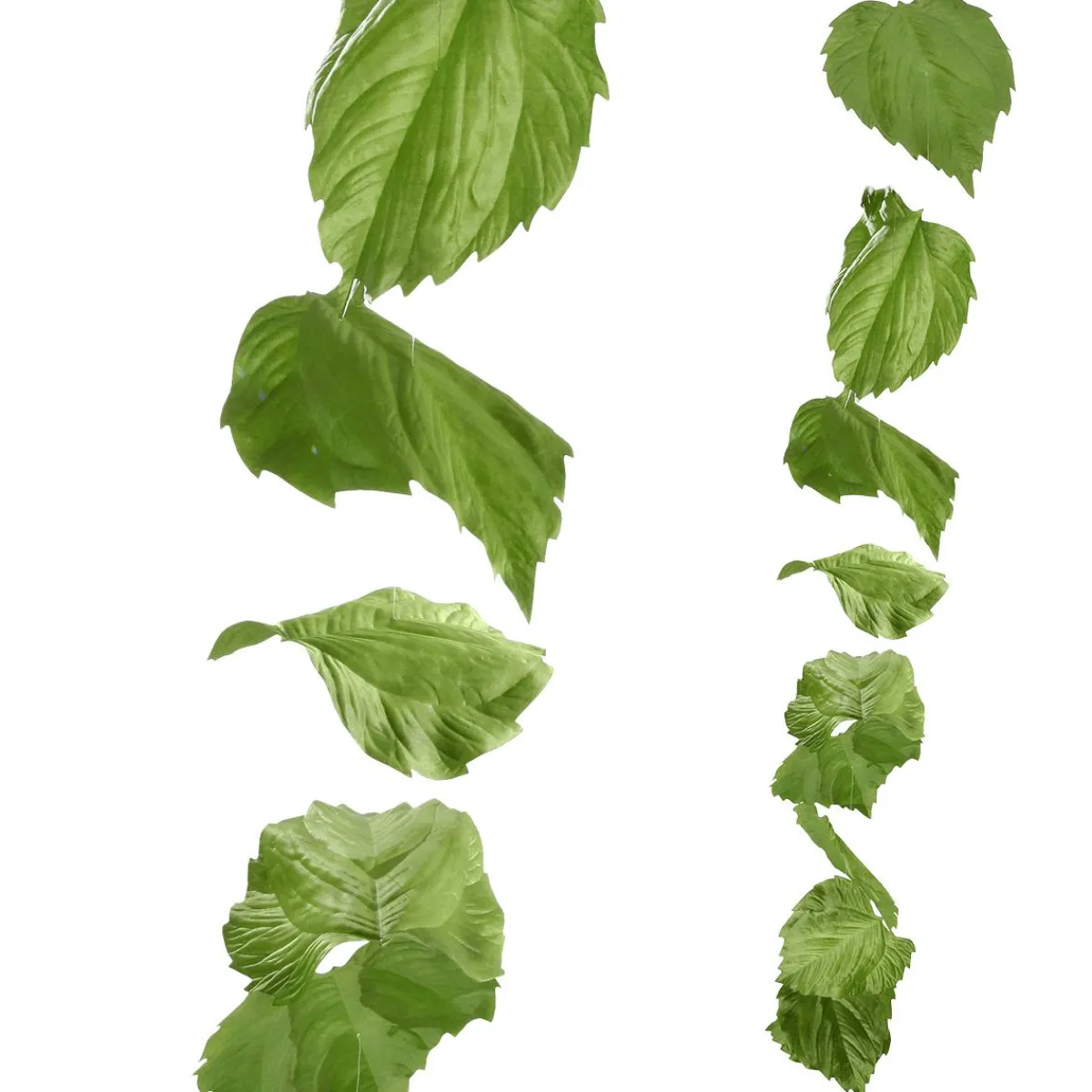 Decoración De Primavera|Decoración De Otoño>DecoWoerner Guirnalda Artificial De Hojas De Abedul 160 Cm verde