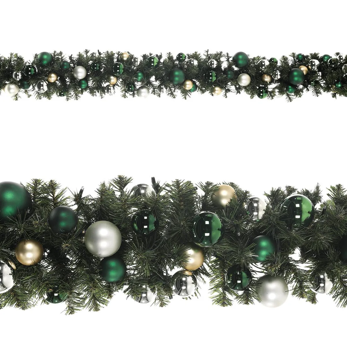 Guirnaldas De Navidad>DecoWoerner Guirnalda De Abeto Deluxe 270 Cm, Ø 30 Cm verde