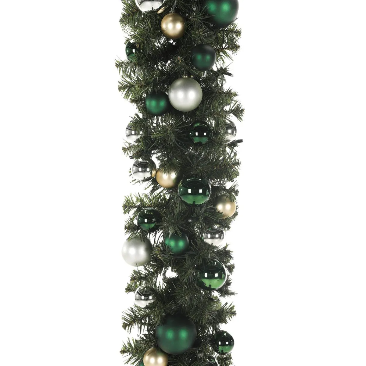 Guirnaldas De Navidad>DecoWoerner Guirnalda De Abeto Deluxe 270 Cm, Ø 30 Cm verde