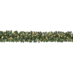 Guirnaldas De Navidad>DecoWoerner Guirnalda De Abeto Deluxe, LED, 270 Cm, Ø 25 Cm verde