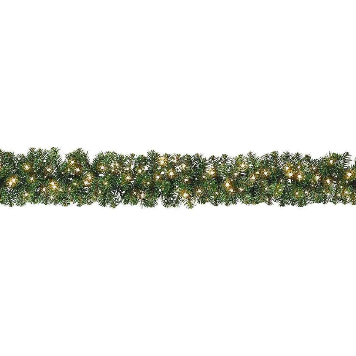Guirnaldas De Navidad>DecoWoerner Guirnalda De Abeto Deluxe, LED, 270 Cm, Ø 25 Cm verde