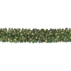 Guirnaldas De Navidad>DecoWoerner Guirnalda De Abeto Deluxe, LED, 270 Cm, Ø 30 Cm verde