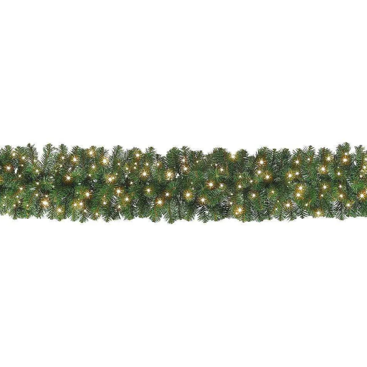 Guirnaldas De Navidad>DecoWoerner Guirnalda De Abeto Deluxe, LED, 270 Cm, Ø 30 Cm verde