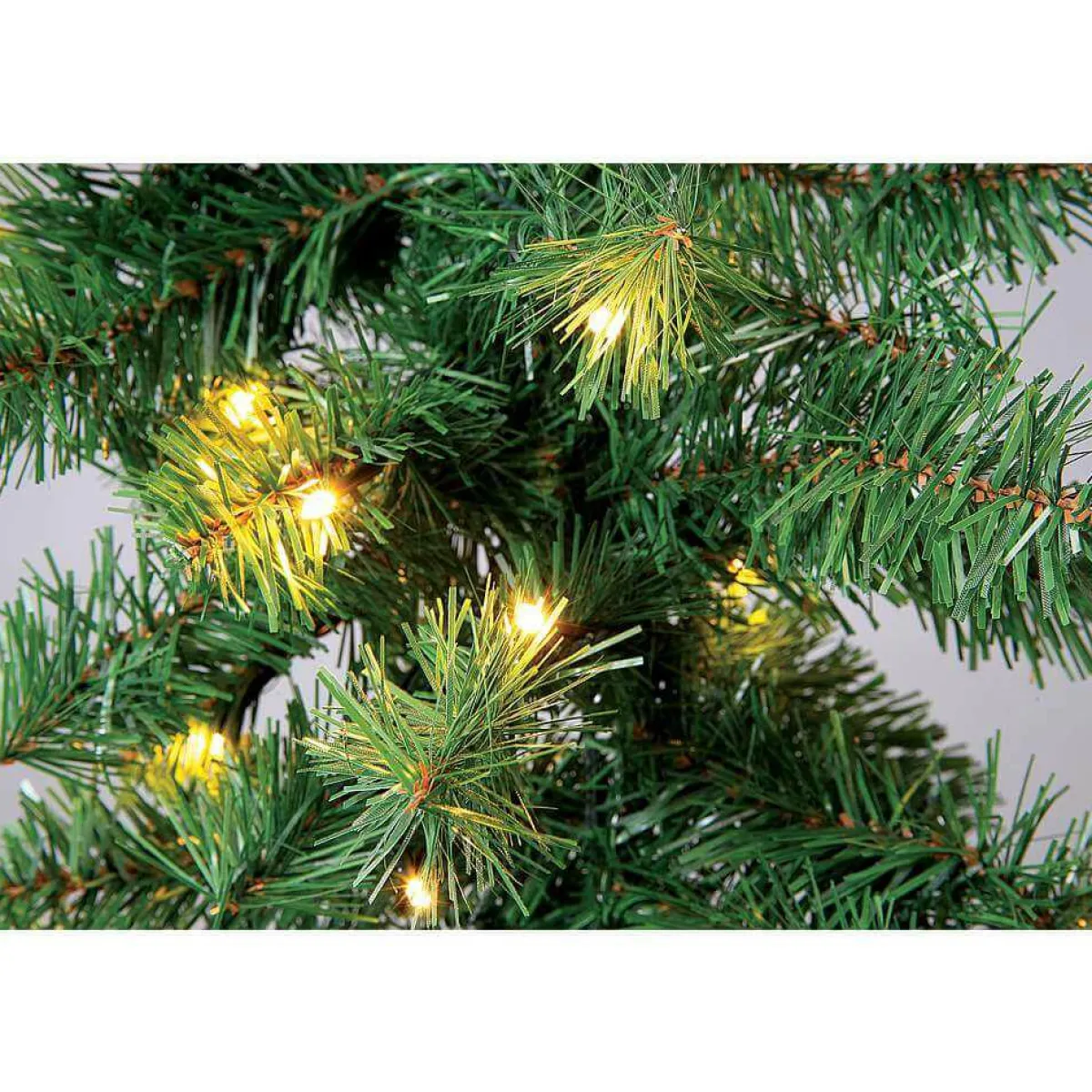Guirnaldas De Navidad>DecoWoerner Guirnalda De Abeto Deluxe, LED, 270 Cm, Ø 30 Cm verde