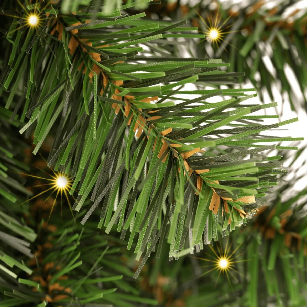 Guirnaldas De Navidad>DecoWoerner Guirnalda De Abeto Deluxe, LED, 270 Cm, Ø 30 Cm verde