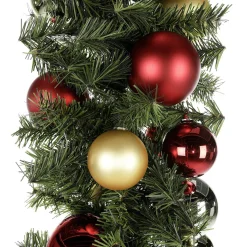 Guirnaldas Y Vides|Guirnaldas De Navidad>DecoWoerner Guirnalda De Abetos Artificiales Para Decorarte rojo