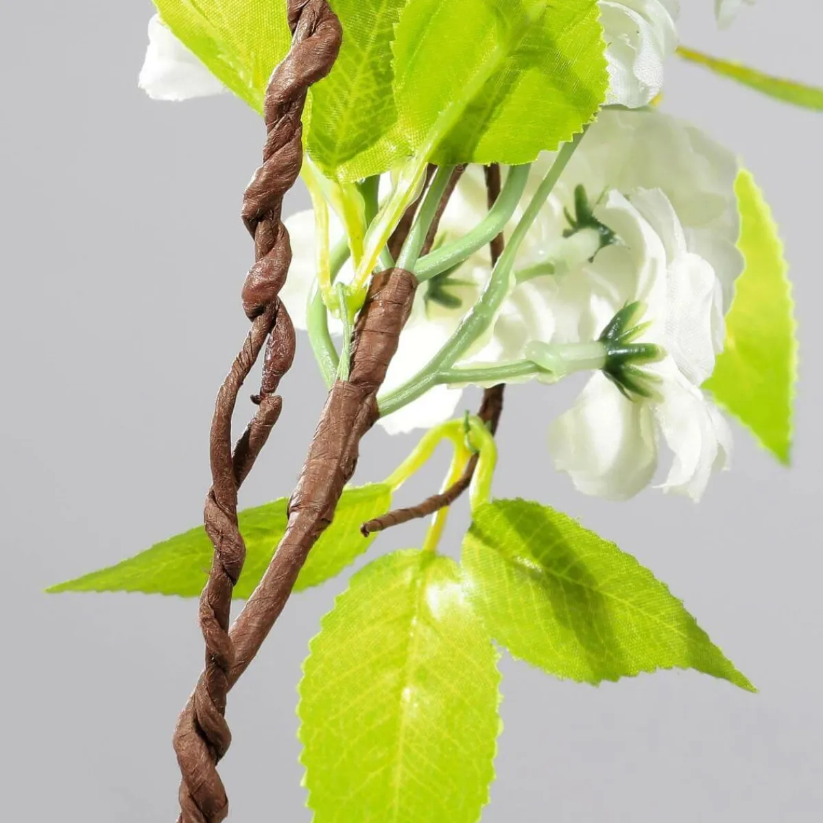 Decoración De Primavera|Guirnaldas Y Vides>DecoWoerner Guirnalda De Flores De Cerezo Artificial 110 Cm blanco