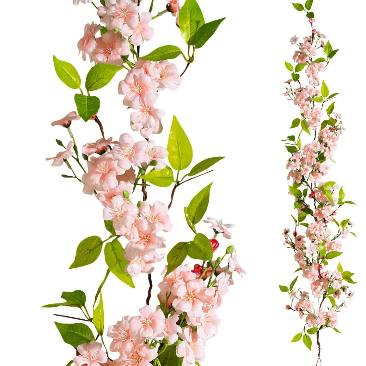 Decoración De Primavera|Guirnaldas Y Vides>DecoWoerner Guirnalda De Flores De Cerezo Artificial , 110 Cm rosa