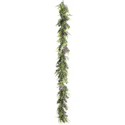 Guirnaldas Y Vides>DecoWoerner Guirnalda De Lavanda Artificial, Longitud 135 Cm violeta