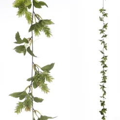 Decoración Temática|Guirnaldas Y Vides>DecoWoerner Guirnalda De Lúpulo Artificial 180 Cm verde