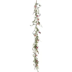 Decoración Temática|Decoración De Primavera>DecoWoerner Guirnalda De s De Eucalipto Artificial 183 Cm rosa