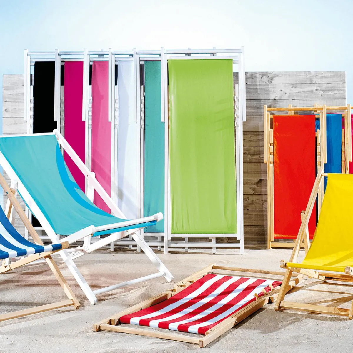 Expositores Para Tiendas|Decoración De Verano>DecoWoerner Hamaca Blanca, Longitud 110 Cm blanco