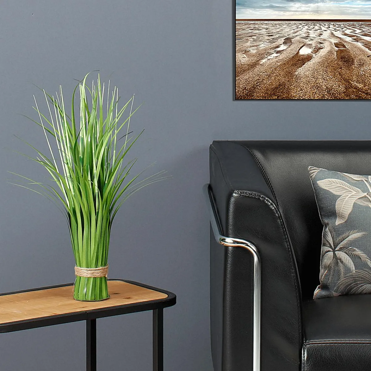 Hierba Decorativa>DecoWoerner Haz De Césped Artificial 42 Cm verde