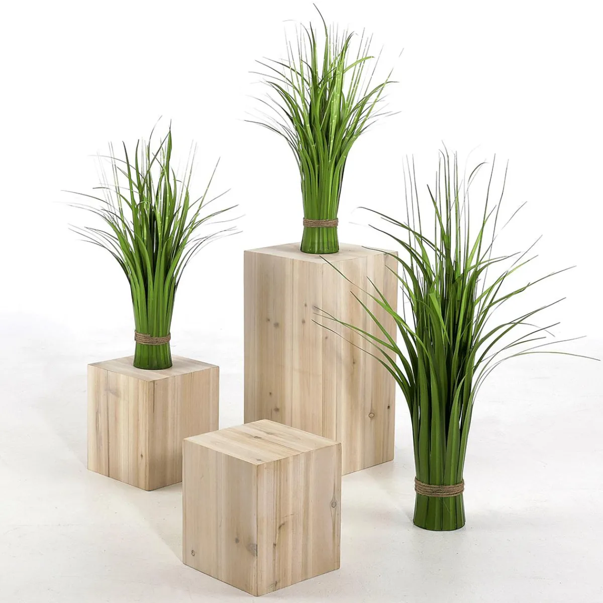 Hierba Decorativa>DecoWoerner Haz De Césped Artificial 42 Cm verde