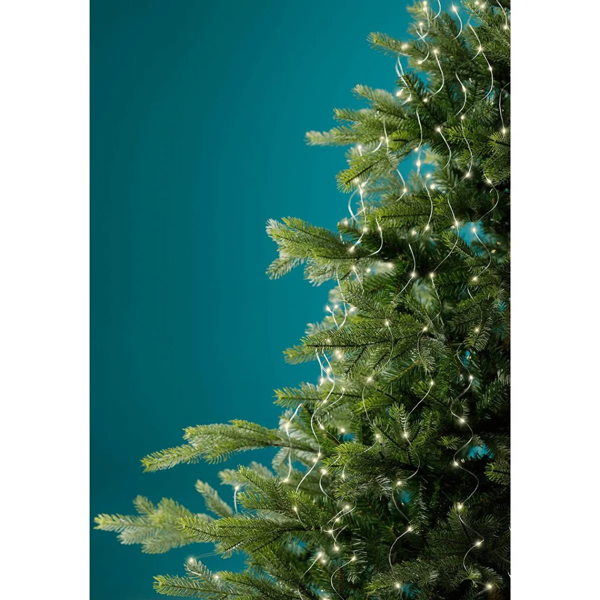 Luces De Navidad>DecoWoerner Haz De Luz LED 190 Cm plata