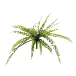Plantas Verdes|Plantas De Interior>DecoWoerner Helecho XXL - Planta Artificial Con Palo De Inserción 100 Cm Ø verde
