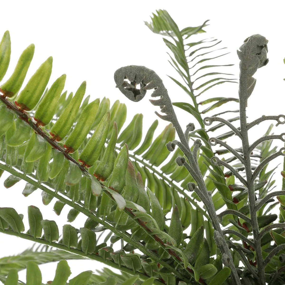 Plantas Verdes|Plantas De Interior>DecoWoerner Helecho XXL - Planta Artificial Con Palo De Inserción 100 Cm Ø verde