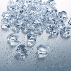 Decoración Dispersa|Decoración De Invierno>DecoWoerner Hielo Picado Decorativo De Acrílico, 500 G transparente