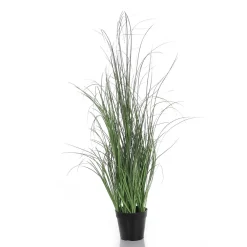 Hierba Decorativa>DecoWoerner Hierba Artificial En Maceta 110 Cm De Altura verde