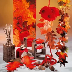 Decoración De Otoño|Hojas><noscript><img width=