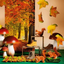 Decoración De Otoño|Hojas>DecoWoerner Hojas De Otoño Decorativas 50 Cm, 4 Pz. multicolor