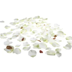 Decoración Dispersa|Decoración De Primavera>DecoWoerner Hojas De Rosas Blancas, 100 Piezas blanco