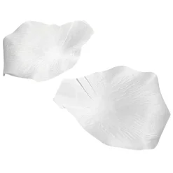 Decoración Dispersa|Decoración Temática>DecoWoerner Hojas De Rosas Decorativas XL, Ø 28 Cm, , 30 Piezas blanco