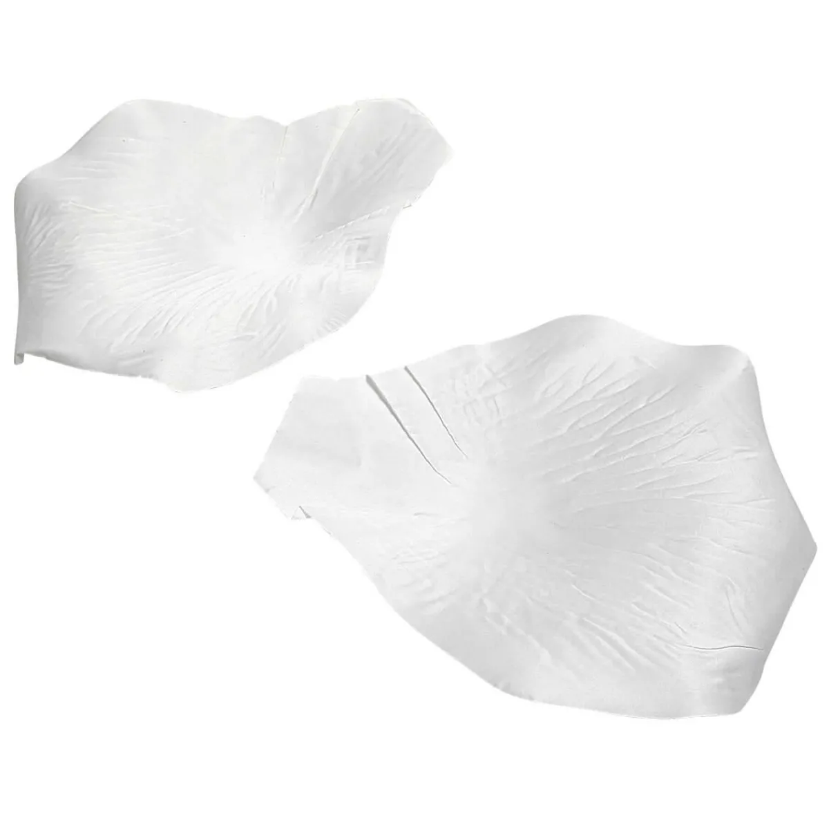 Decoración Dispersa|Decoración Temática>DecoWoerner Hojas De Rosas Decorativas XL, Ø 28 Cm, , 30 Piezas blanco