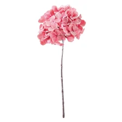 Decoración De Primavera|Flores Artificiales>DecoWoerner Hortensia Artificial 49 Cm Con Brillo rosa