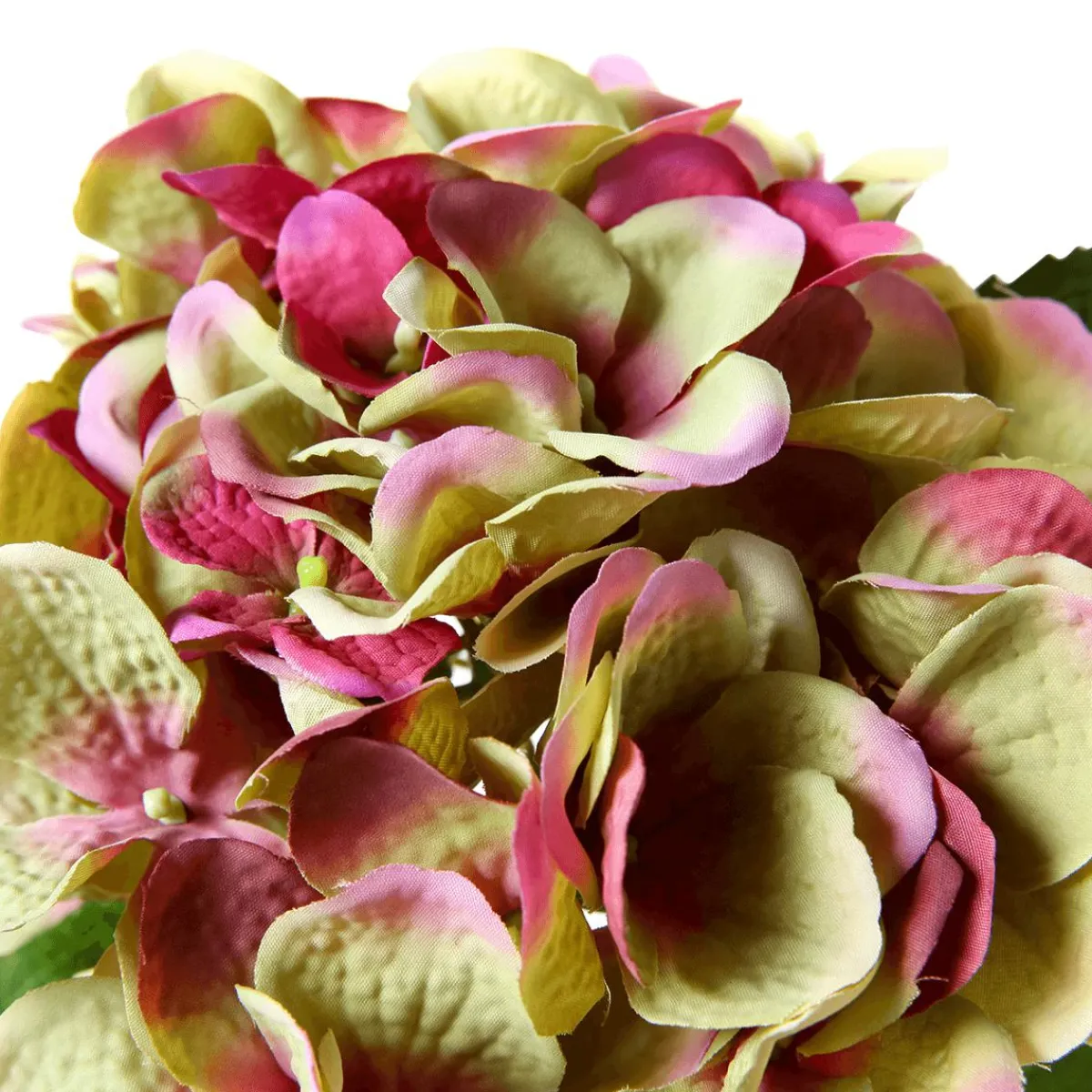 Decoración De Primavera|Flores Artificiales>DecoWoerner Hortensia Artificial Rosa/verde, 52 Cm multicolor