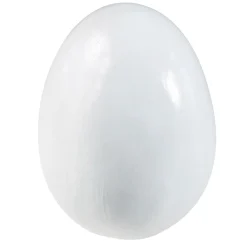 Decoración De Pascua>DecoWoerner Huevo De Pascua Decorativo , 18 Cm blanco