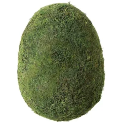 Decoración De Pascua|Césped Artificial>DecoWoerner Huevo De Pascua Decorativo "Musgo" 35 Cm verde