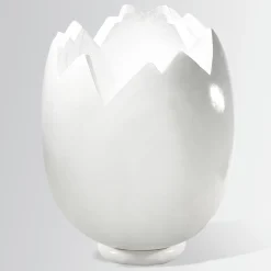 Decoración De Pascua>DecoWoerner Huevo XXL Decorativo, 2 Pz., Longitud 110 Cm blanco