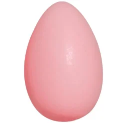 Decoración De Pascua>DecoWoerner Huevos De Pascua De Plástico 17 Cm, Pack á 12 Piezas rosa