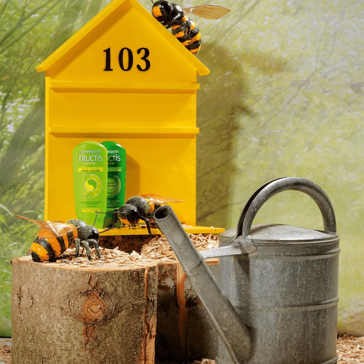 Decoración De Animales|Decoración De Primavera>DecoWoerner Imitación De Abejas Decorativas 15 Cm, 2 Piezas negro