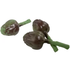 Verduras Y Hierbas>DecoWoerner Imitación De Alcachofas, 3 Piezas verde