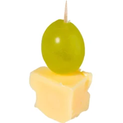 Decoración De Otoño|Platos Y Comida Rápida>DecoWoerner Imitación De Brocheta De Queso Y Uva verde