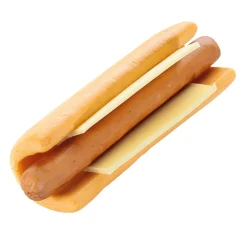 Platos Y Comida Rápida|Carnes Y Embutidos>DecoWoerner Imitación De Perro Caliente 19 Cm marrón
