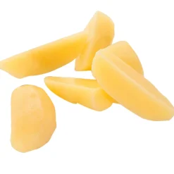 Platos Y Comida Rápida|Verduras Y Hierbas>DecoWoerner Imitación De Porciones De Patatas Peladas, 5 Piezas amarillo