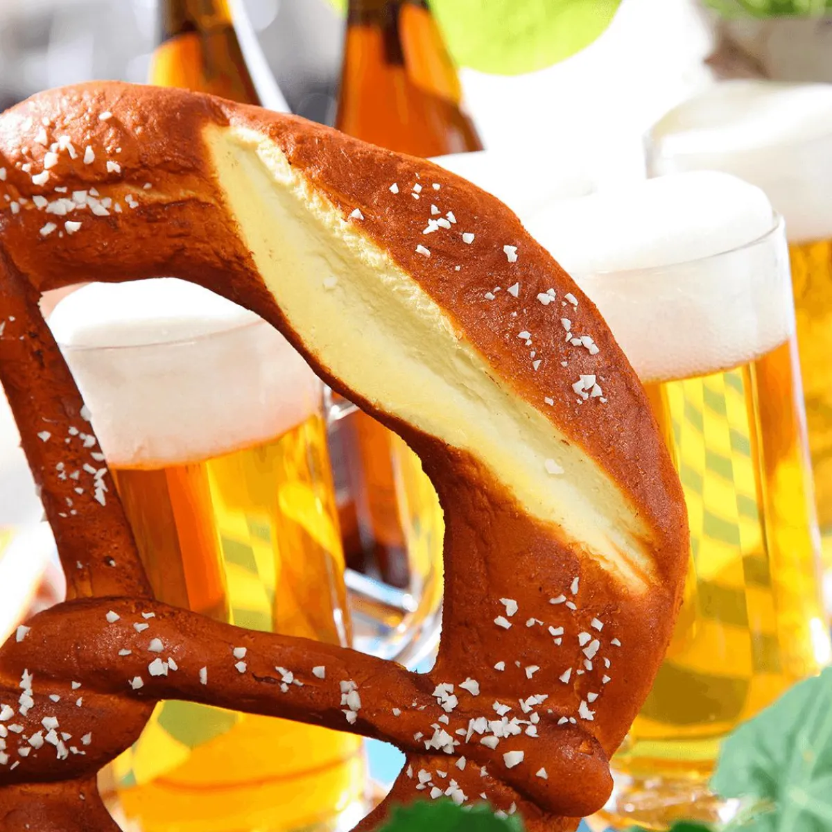 Decoración Temática|Pan Y Pastel>DecoWoerner Imitación De Pretzel De Oktoberfest 27 Cm marrón