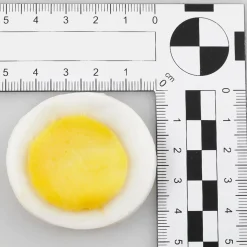 Platos Y Comida Rápida|Queso Y Huevos>DecoWoerner Imitación De Rodajas De Huevo, 4 Piezas amarillo
