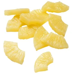 Decoración Temática|Frutas>DecoWoerner Imitación De Rodajas De Piña, 12 Piezas amarillo